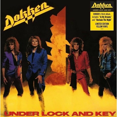 Dokken - Under Lock And Key (Yellow Coloured) LP