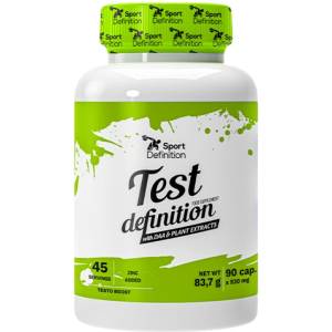 Sport Definition Test Definition | with DAA, Tribulus, Zinc & Magnesium [90 капсули]