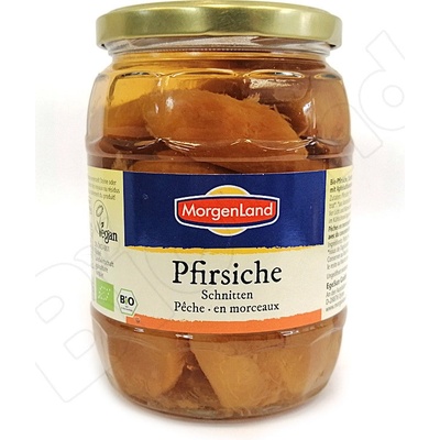 Morgenland Broskyňový kompót bio 685 g