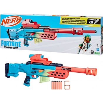 Nerf Fortnite Storm Scout Sniper F8346 + 30 vaflových šípů + zásobník na 12 šípů