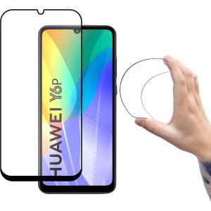 Wozinsky гъвкаво защитно стъкло за Huawei Y6P - Черен KP11256