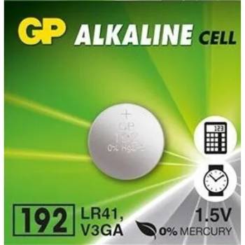 GP Batteries Бутонна алкална батерия gp192 lr-41 - 1.55v ag3 - цена за 1 бр (gp-ba-192f-u10)