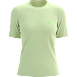 Compressport Дамска тениска Compressport Women's Performance S/S T-Shirt Running shirt - Lime (916-3349-0612)