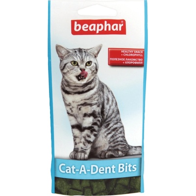 Beaphar pochúťka pre zdravé zuby Cat-A-Dent-Bits 35 g