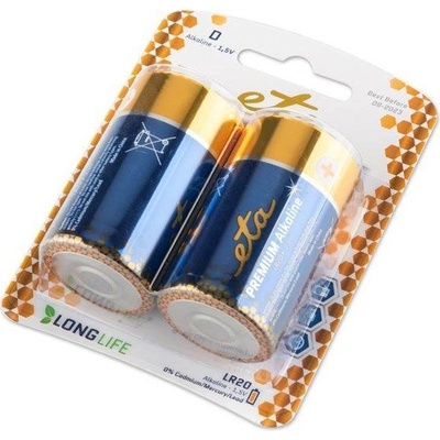 ETA PREMIUM ALKALINE D 2ks R20PREM2