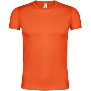 Fruit of the Loom Iconic Оранжева работна тениска Fruit of the Loom Iconic, 100% памук (1324658)