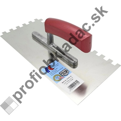 Hladidlo Kaufmann E10 so zubmi 10x10 mm, otvorená rúčka