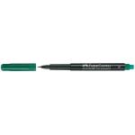 Faber-Castell Алкохолен маркер, OHP, 0, 4 мм, FABER-CASTELL "Multimark 1523", зелен 152363 (152363)