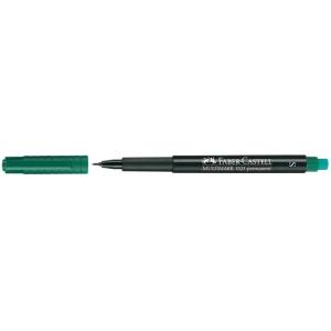 Faber-Castell Алкохолен маркер, OHP, 0, 4 мм, FABER-CASTELL "Multimark 1523", зелен 152363 (152363)
