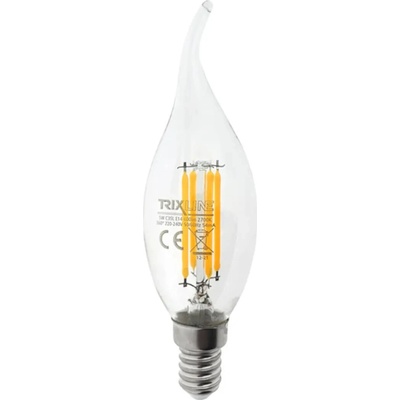Baterie centrum LED žárovka FILAMENT VINTAGE E14/5W/230V BC0443