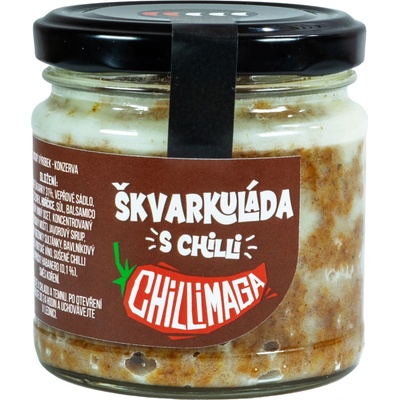 ChilliMaga: Škvarkuláda luxusní škvarková pomazánka s chilli 190g – Sleviste.cz