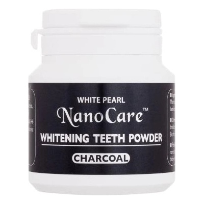 White Pearl NanoCare Whitening Teeth Powder избелваща пудра за зъби с активен въглен 30 гр
