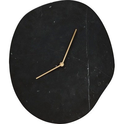 ferm LIVING Melt Стенен часовник, мраморен (1104272415)