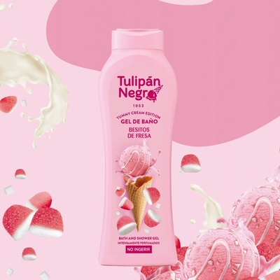 Tulipan Negro sprchový gél zmrzlina Strawberry Softies 650 ml