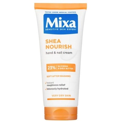 Mixa Shea Nourish Hand & Nail Cream подхранващ крем за ръце 100 ml унисекс