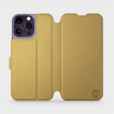 Mobiwear - Apple iPhone 14 Pro Max - Zlatavé a šedé
