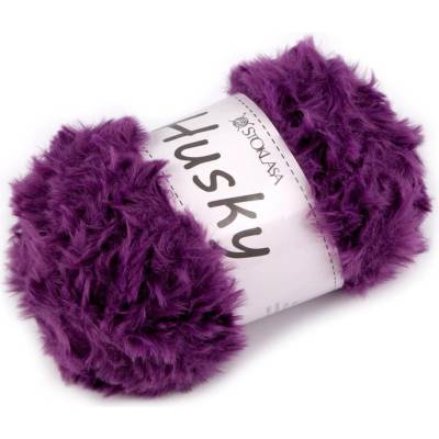 Pletací příze Husky 100 g Varianta: 4 (25) fialová, Balení: 1 ks 57858/147369/267310