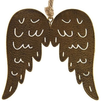 Dekorace Andělská křídla S