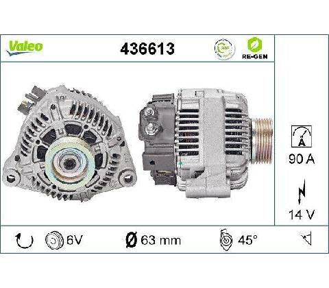 generátor VALEO 436613 436613