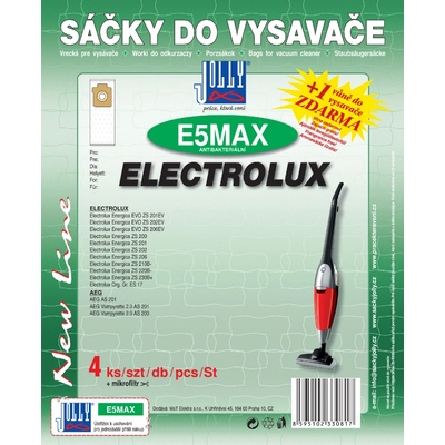 Jolly E 5 MAX 4ks do vysav.