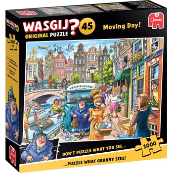 Jumbo - Puzzle Wasgij: Original 45 - Moving Day! - 1 000 piese