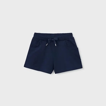 Mayoral Къси панталони трико basic в Морскосин цвят за мини момиче Mayoral