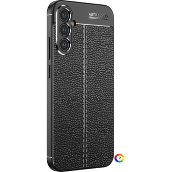 Image 1 of Samsung Galaxy A34 5G Удароустойчив Litchi Skin Калъф и Протектор