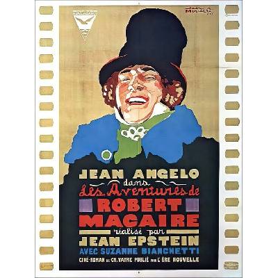 Plagát, Obraz - The Adventures of Robert Macaire (1925), 30 × 40 cm