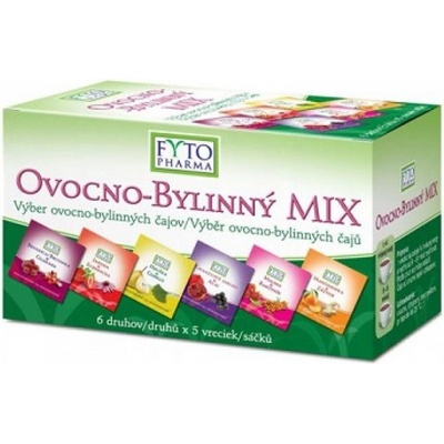 Fytopharma bylinný MIX dárk. kazeta 6 x 10 vreciek 80 g