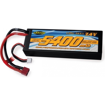 Carson Akumulátor Li-Pol 5400mAh/7,4V 60C T-DEAN HC R