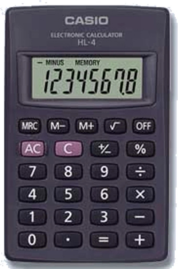 Casio HL 4 A
