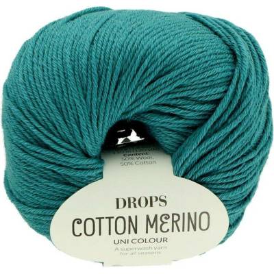 Drops Bavlna Merino 26 petrolejová