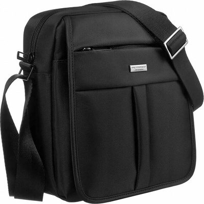 Peterson Středně velká pánská crossbody taška no. 204 černá