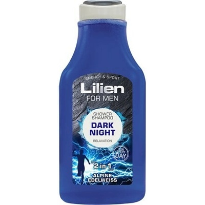 Lilien Dark Night Shower Shampoo šampón 350 ml
