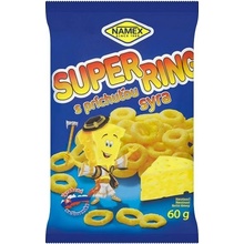 Namex Super Ring Snack s príchuťou syra 60 g