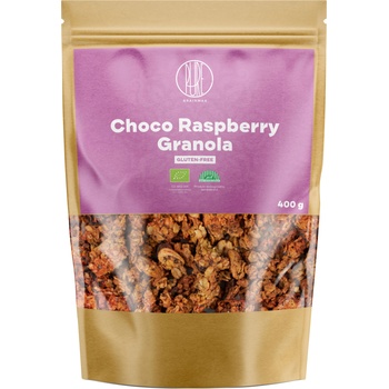 BrainMax Pure Pure® Choco Raspberry Granola, мюсли с шоколад и малини, БИО, 400 гр