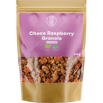 BrainMax Pure Pure® Choco Raspberry Granola, мюсли с шоколад и малини, БИО, 400 гр