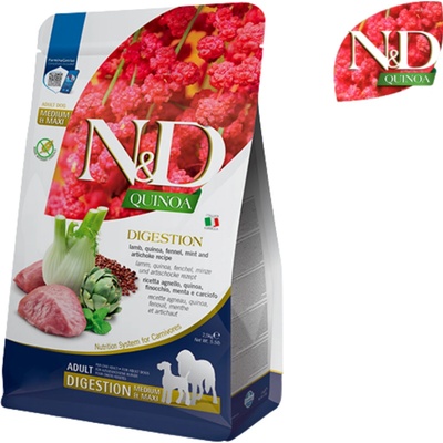N&D Quinoa Digestion Adult Medium & Maxi Lamb & Fennel 7 kg