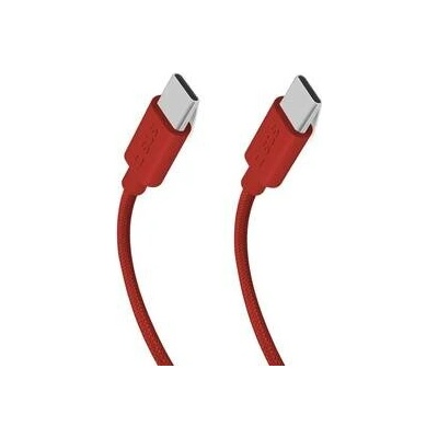 SBS TECABLETISSUETCCR USB-C/USB-C, PD, 60 W, 1,5m, červený