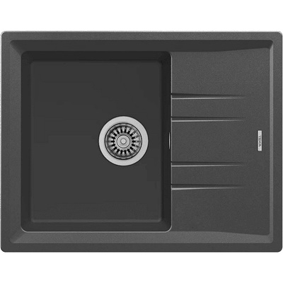 Teka Гранитна мивка, обръщаема, за шкаф 45 см Stone 45 S-TG ТЪМНОСИВА (М.1022.ТС)