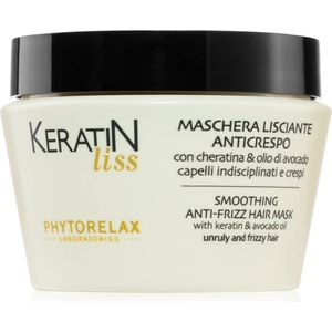 Phytorelax Laboratories Keratin Liss изглаждаща маска за непокорна коса 250ml