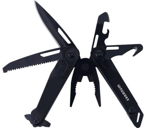 Munkees Multitool 10F black