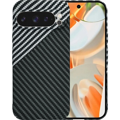 Techsuit Carbonite FiberShell pouzdro pro Google Pixel 9 Pro Stealth Gray