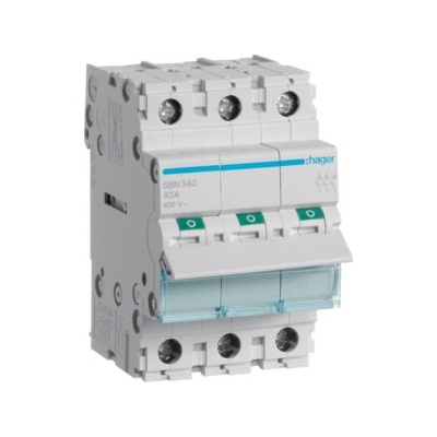 HAGER Spínač SBN340 40A 3P SBN340
