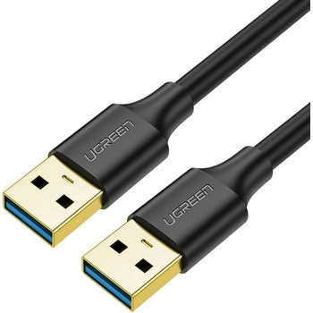 Ugreen US128 USB-A na USB-A 5 Gb/s, 0,5m, černý
