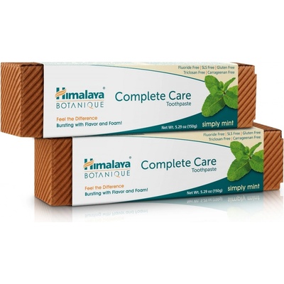 Himalaya Botanique s mátovou příchutí bez fluoru 2 x 150 g