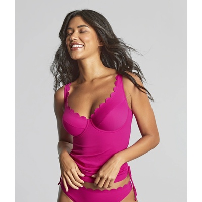 Panache Spirit tankiny Selena Plunge SW1781 vrchní dí Magenta