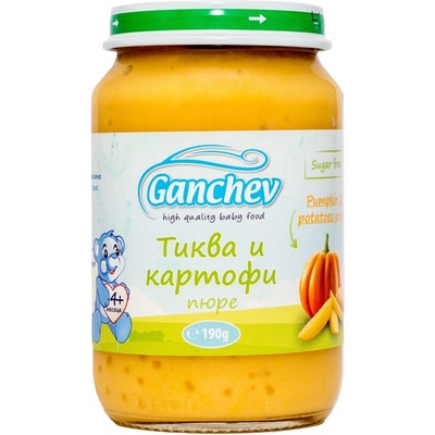 Ганчев пюре тиква и картофи - 190 г