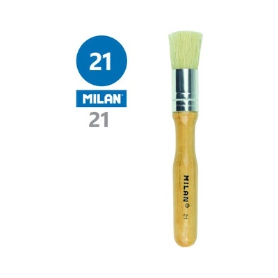 Štetec guľatý MILAN 21