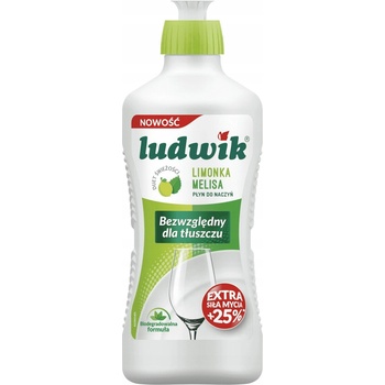 Ludwik Tekutý prostriedok na umývanie riadu Limetkový 900 ml